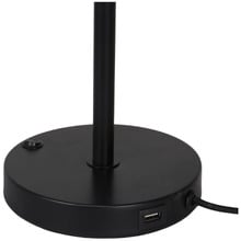 Byron Steel Desk Lamp with USB